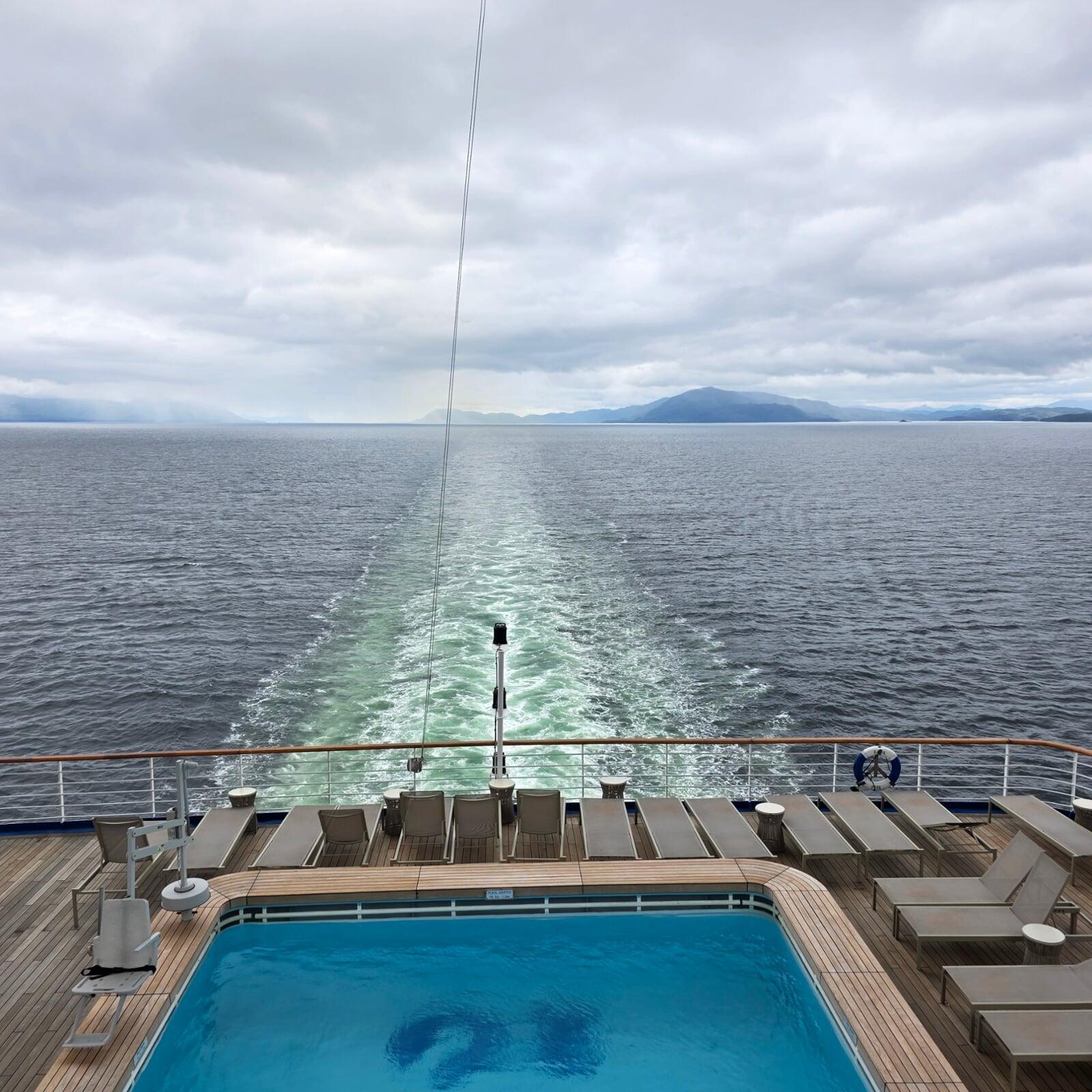 Aft View of the Caribbean Princess